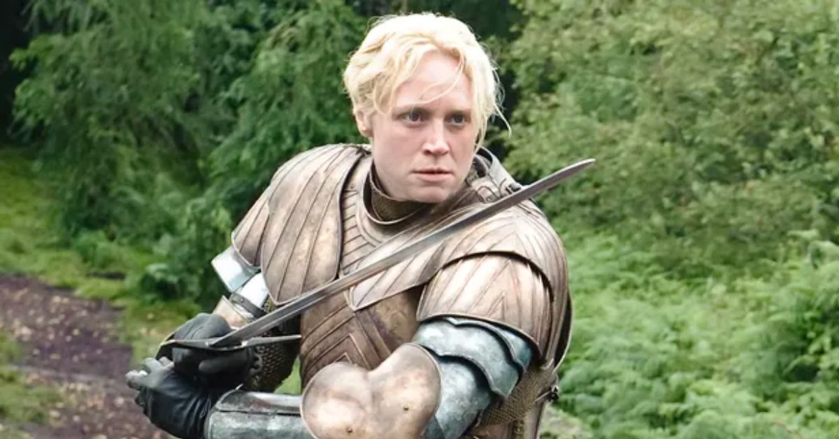 Gwendoline Christie as Brienne of Tarth